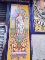 Die Kunstvolle Azulejos Bilder - in den Straßen von Madrid 