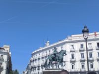 Statue des Philipp III. auf dem Pferd - Plaza Mayor - Madrid