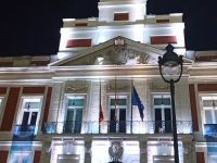 Regionaler Regierungssitz - Madrid auf der Puerta del Sol