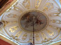 Palacio Real - die Deckenverzierung - Madrid