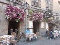 In der Calle de Chuchilleros - Madrid