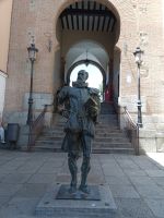 Cervantes Denkmal in Toledo - Spanien