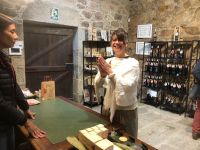 Spanien, Besuch in der Bodega Pazo Rubianes, Kamelien-Oel-Creme