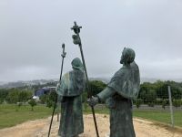 Spanien, Santiago de Compostela, Monto do Gozo