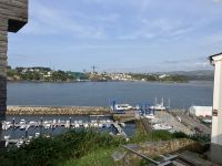 Spanien, Ribadeo, Blick auf die Ría