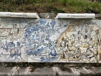 Spanien, Ribadesella, Uferpromenade