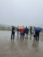 Spanien, Covadonga Gletscherseen im Regen