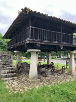Spanien, Villanueva de Cangas de Onís - Horreo