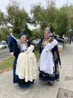 Spanien, Santander, Festivitäten mit historischen Trachten