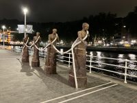 Spanien, Bilbao, Treidlerinnen