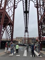 Spanien, Bilbao, Puente Viscaya