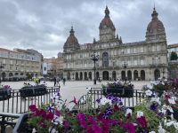 Spanien, A Coruña, Rathaus