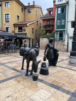 Spanien, Oviedo, Milchmarkt