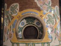 Barcelona. Detail. Palau de la música catalana 