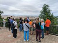 Barcelona. Aussicht am Montjuic 