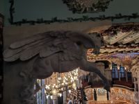 Detail im Palau de la Música catalana 
