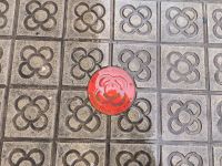 Barcelona. Straßenpflaster