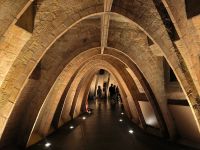 Dachkonstruktion in Casa Mila