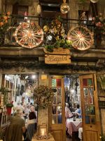 Portugal, Porto, Abschiedsabendessen Chez Lapin