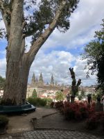 Spanien, Santiago de Compostela, Spaziergang