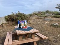 Spanien, Kap Finisterre, Geburtstagsüberraschung