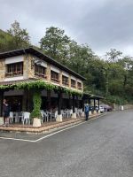 Spanien, auf dem Weg nach Oviedo Mittagspause