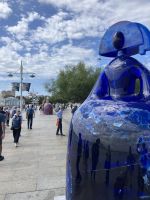 Spanien, Santander, Hafenpromenade