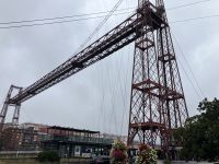 Spanien, Bilbao, Getxo Schwebefähre