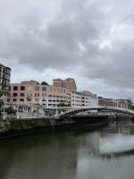 Spanien, Bilbao, Rio Nervión