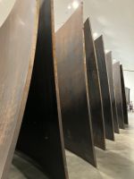 Spanien, Bilbao, Skulpturen v. R. Serra Guggenheim Museum