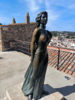 Ava Gardner Statue in Tossa de Mar 