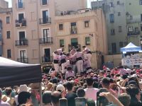 Castellers - Menschenturm in Tarragona 