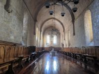 Kloster Poblet. Speiseraum der Mönche 