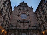 Morgens im Kloster Montserrat