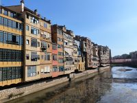 Girona Fluss Onyar 