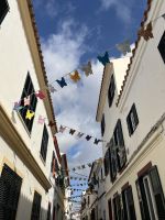 Stadtansicht, Es Migjorn Gran, Menorca, Spanien