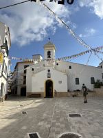 Stadtansicht, Es Migjorn Gran, Menorca, Spanien