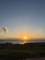 Sonnenuntergang, Mirador del Sol, Cala Blanca, Menorca, Spanien