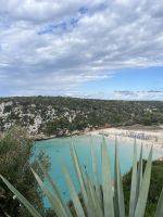 Einstieg Wanderung, Bucht, Cala en Porter, Menorca, Spanien