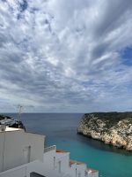 Einstieg Wanderung, Bucht, Cala en Porter, Menorca, Spanien