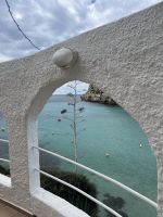 Einstieg Wanderung, Bucht, Cala en Porter, Menorca, Spanien