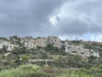 Wanderweg, Höhlen, Son Bou, Menorca, Spanien