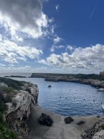 Bucht, Binibequer, Menorca, Spanien