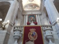 Eintritt in das Palacio Real - Madrid, Spanien