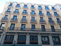 Hostal la Macarena in der Calle de Chuchileros - Madrid, Spanien