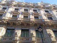 Meisterwerk der Architektur - Madrid, Spanien 