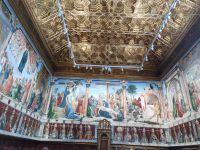 Der Kapitelsaal in der Cathedrale von Toledo, Spanien 