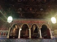 Torres Bermejas - das Interieur - bald unsere Logenplätze - Madrid, Spanien