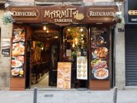 Cerverceria an der Plaza de Anna -  Madrid, Spanien 