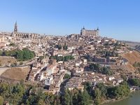 Blick auf Toledo - Kastilien, Spanien 